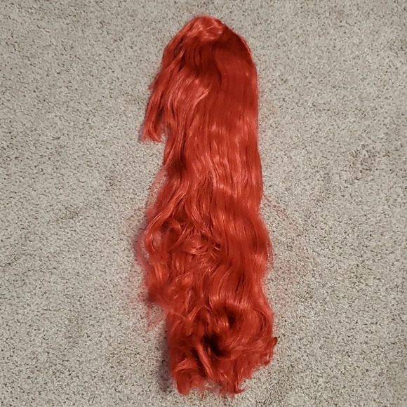 New Disney Store The Little Mermaid Princess Ariel Girls Costume Wig - Picture 5 of 9